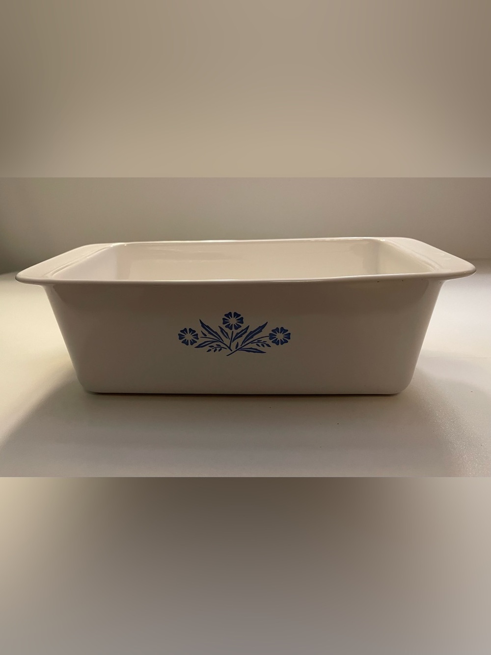 Vintage Corning Ware 9x5x3 (for range and microwave) made in the USA